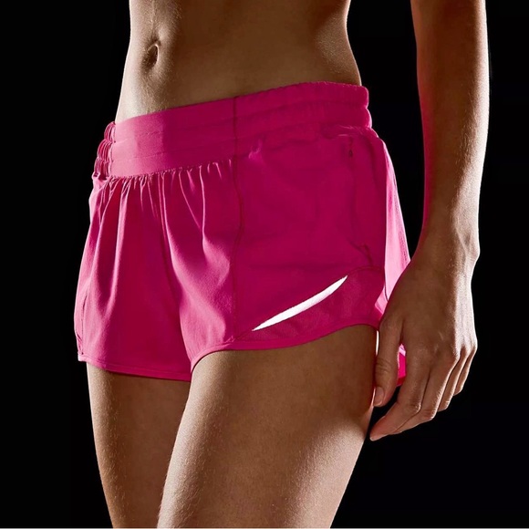 lululemon athletica Pants - lululemon athletica Hot Pink Athletic Shorts